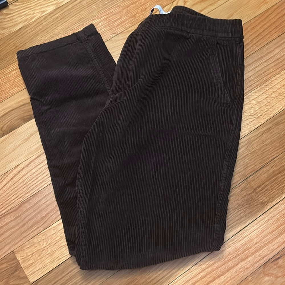 Large Men’s Old Navy Brown Corduroy Comfort Waist Pants